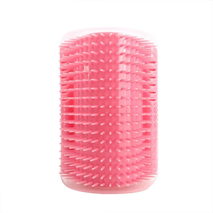 Softer Cat Self-Groomer Brush with Catnip - Playful Massage Comb & Face Scratcher for Kittens and Puppies
