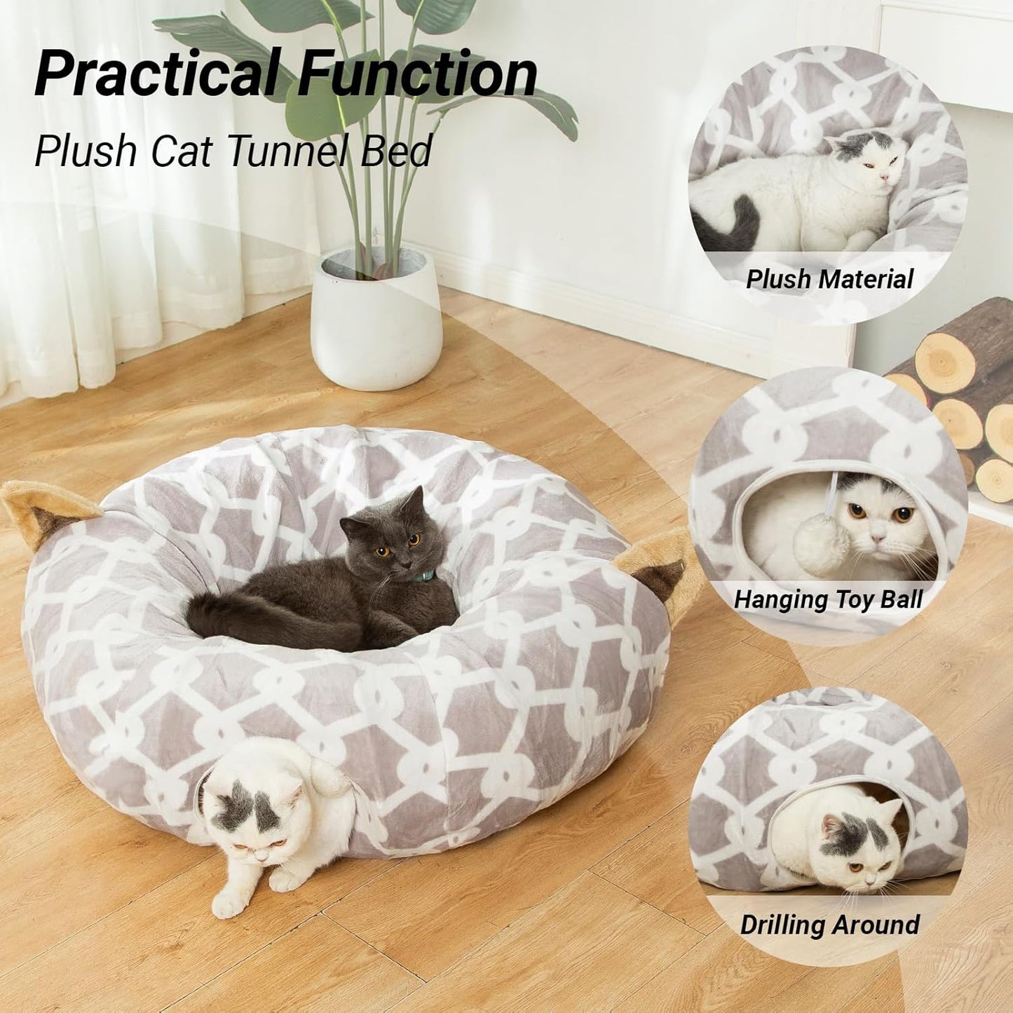 Large Cat Tunnel Bed 