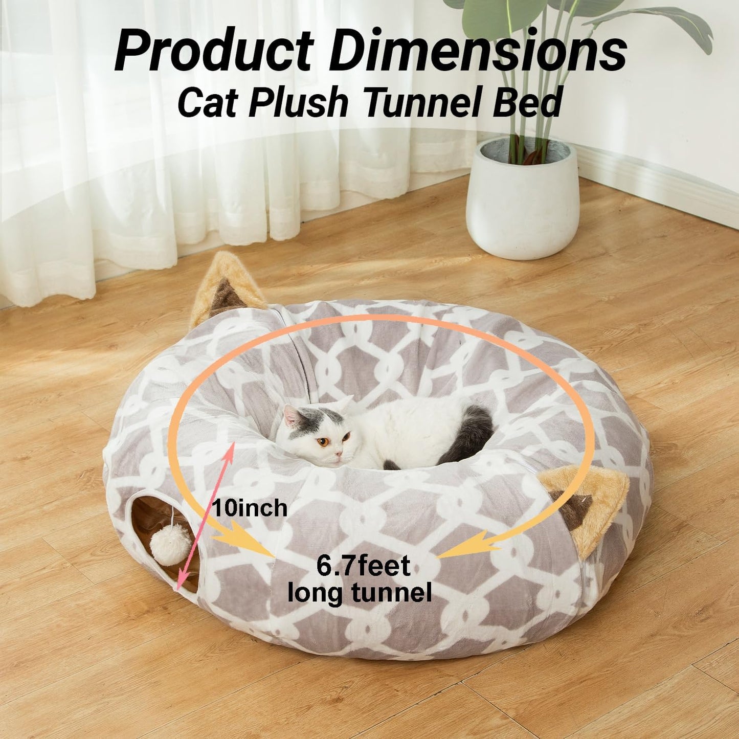 Large Cat Tunnel Bed 