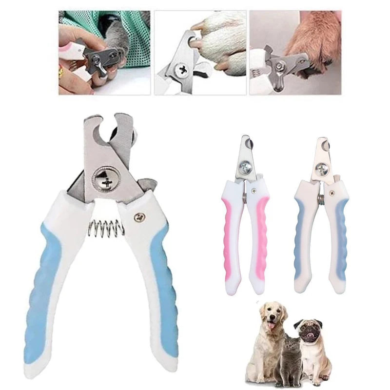 Premium Pet Nail Clippers for Dogs and Cats - Safe and Easy Grooming Tool for Claw Care