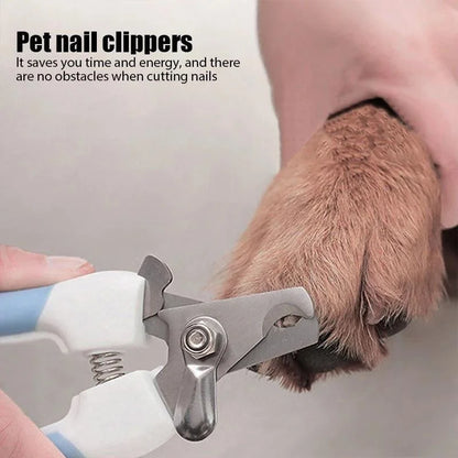 Premium Pet Nail Clippers for Dogs and Cats - Safe and Easy Grooming Tool for Claw Care